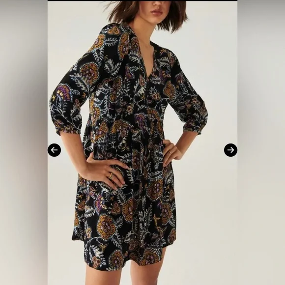 BA&SH Volver Dress - Picture 2 of 5